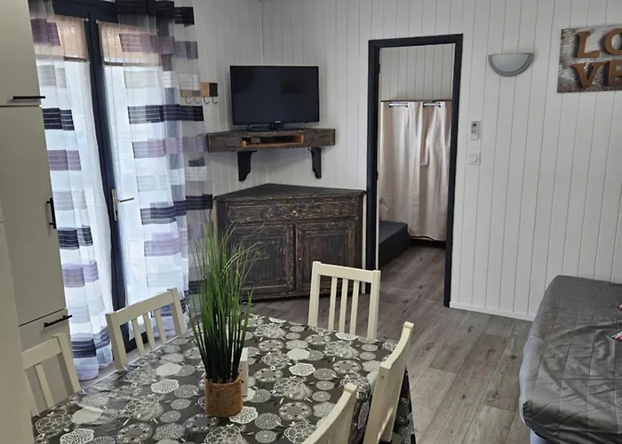 Maisonnette 4/6P. Piscines Toboggans Et Plage 200M